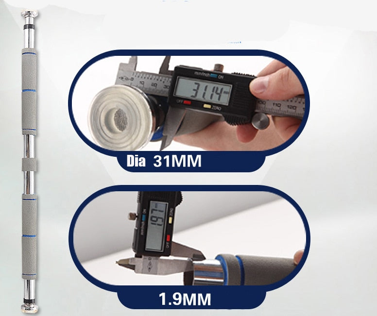 Adjustable Door Pull-Up Bars