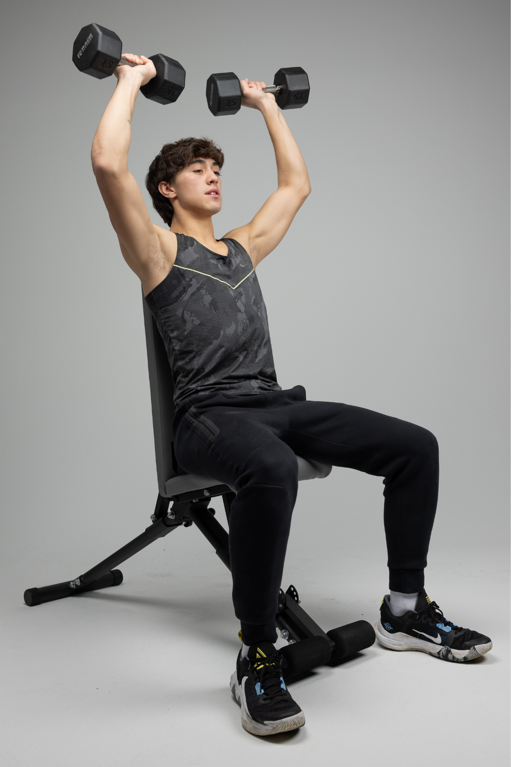 Octagonal Rubber Dumbbell