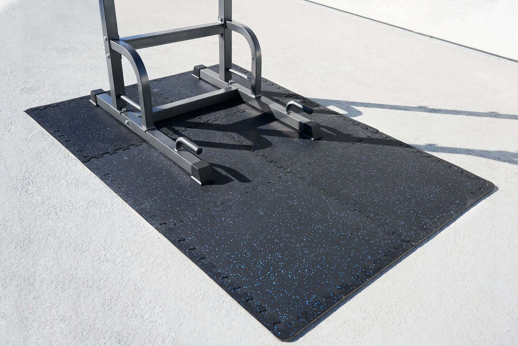 Rubber Top Exercise Puzzle Mat 0.75in 24sqft
