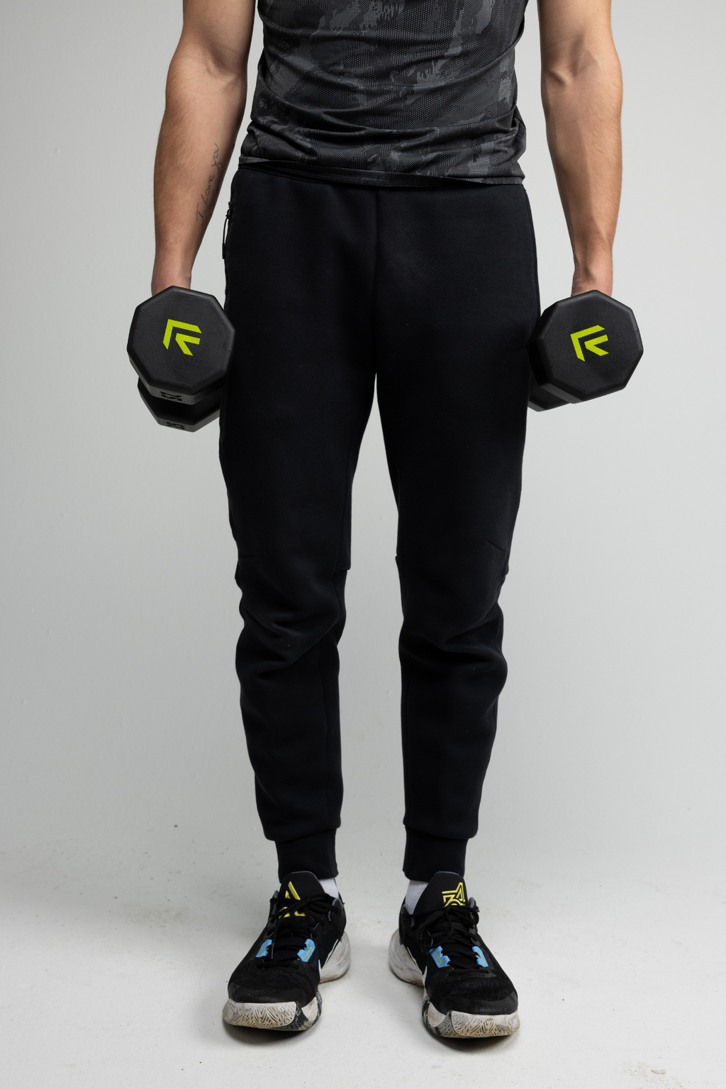 Octagonal Rubber Dumbbell