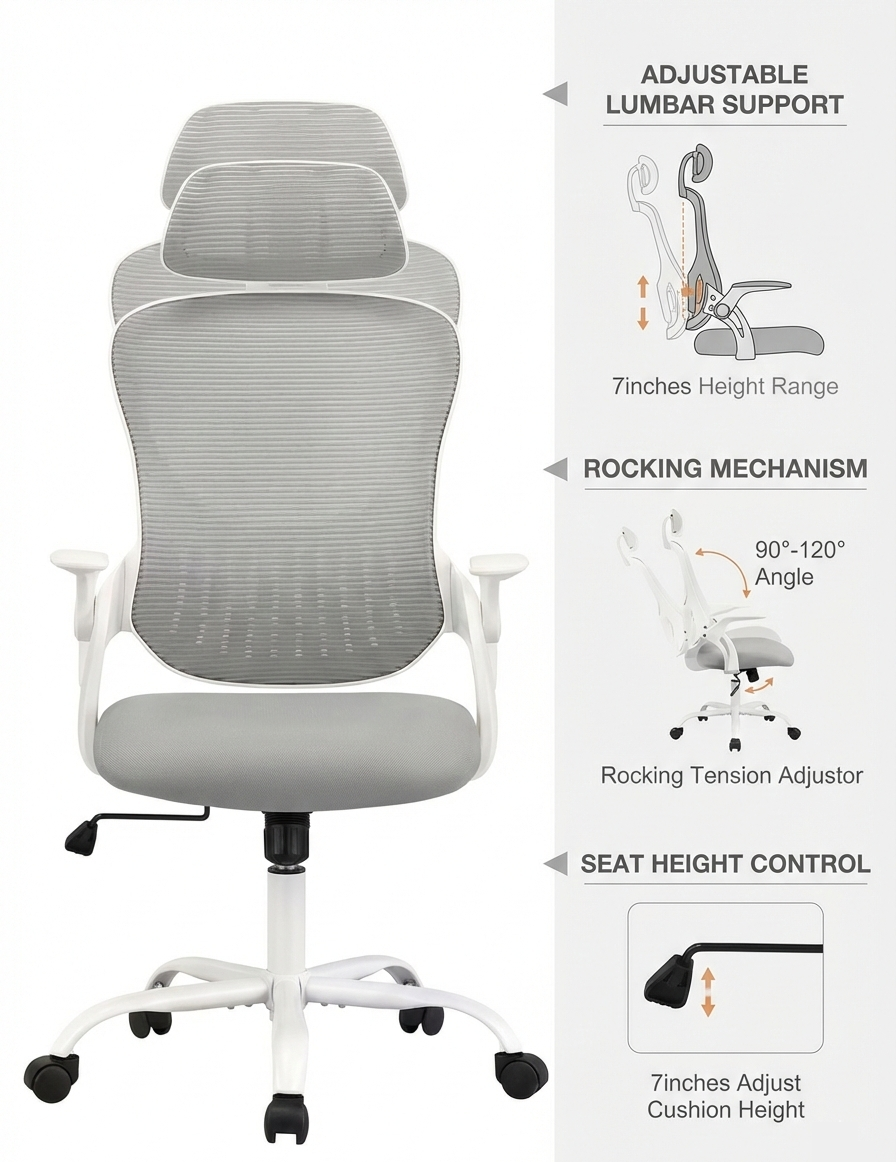 Lumbar Support Cushion for Car & Office