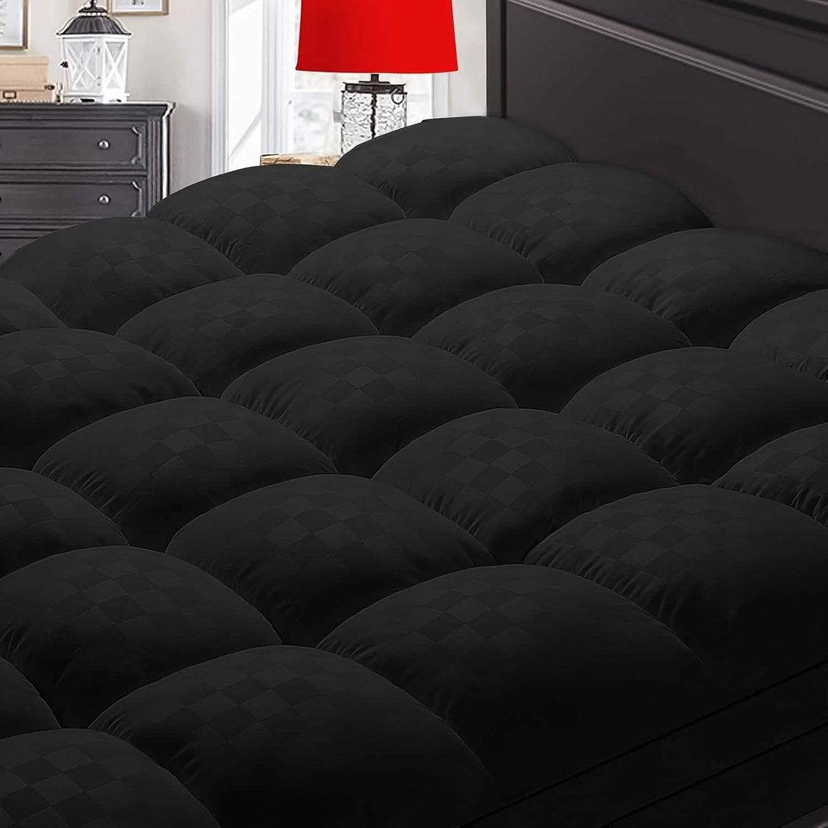 Gel-Infused Memory Foam Mattress Topper