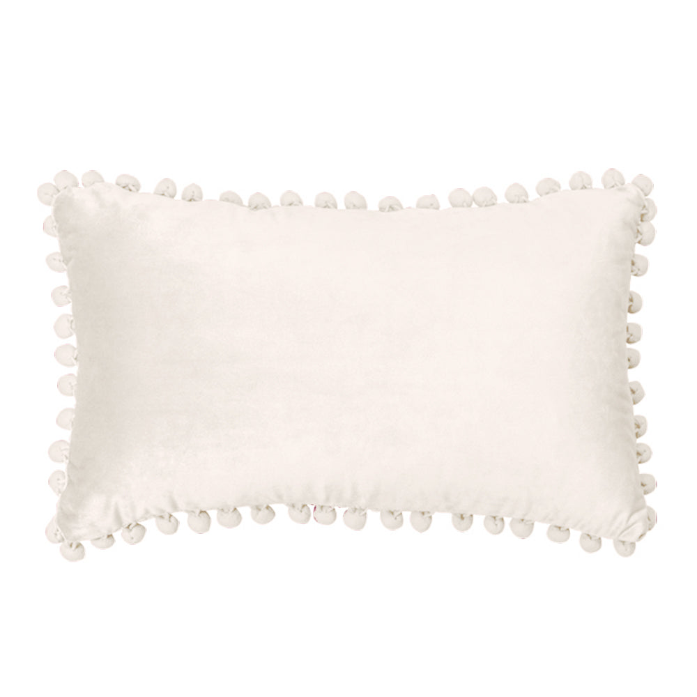Velvet Lumbar Support Pillow