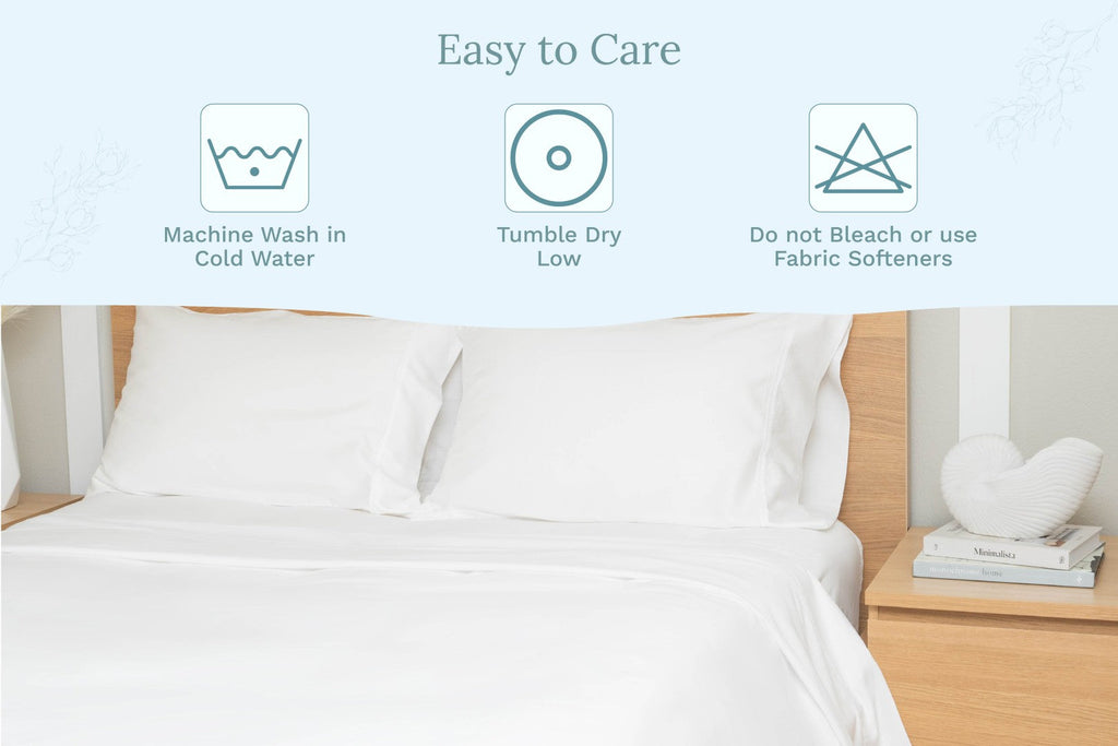 Organic Sateen Bed Sheets Set