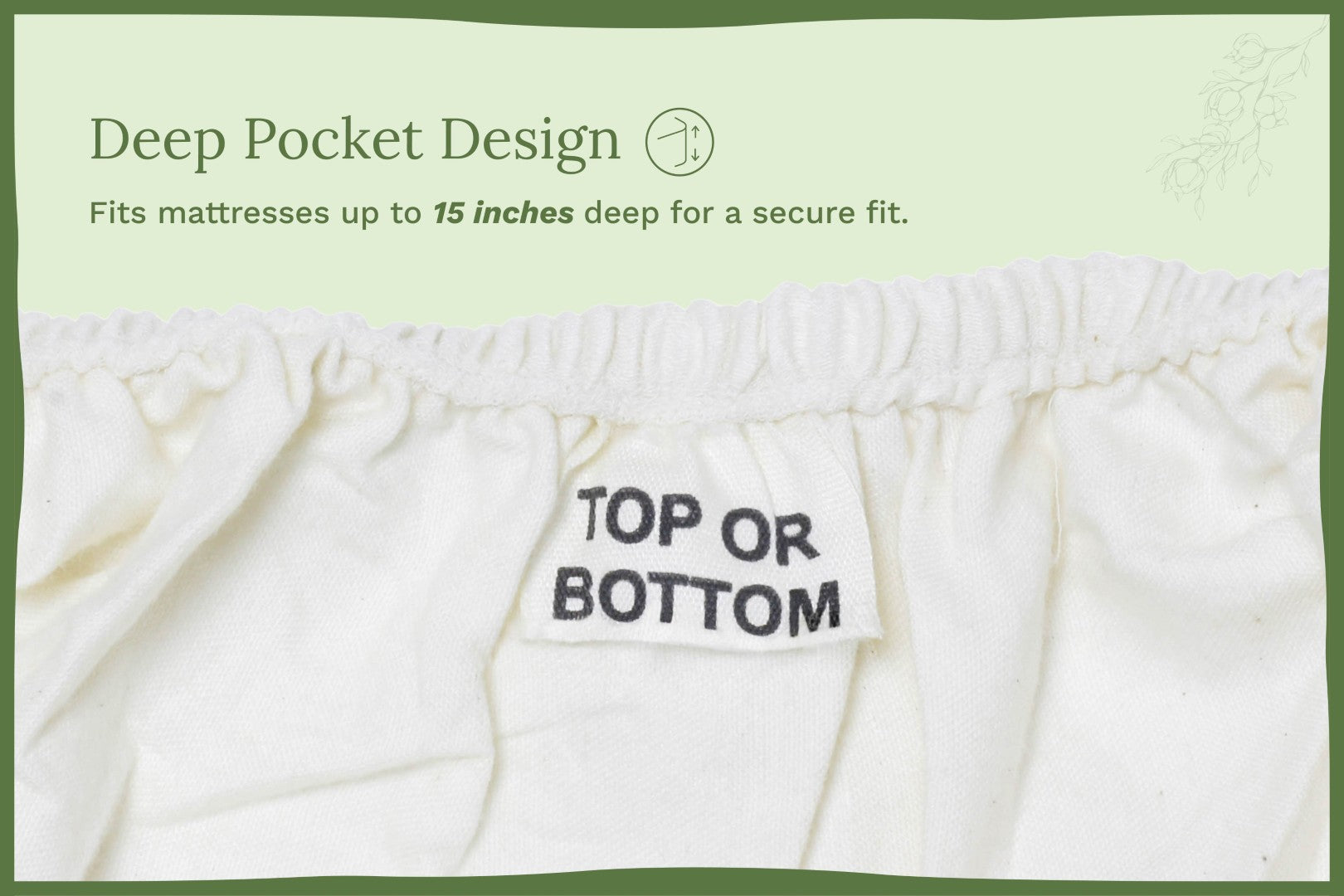 Organic Sateen Bed Sheets Set