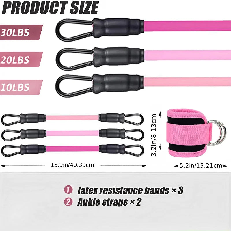 Resistance Bands Set for Home Strength