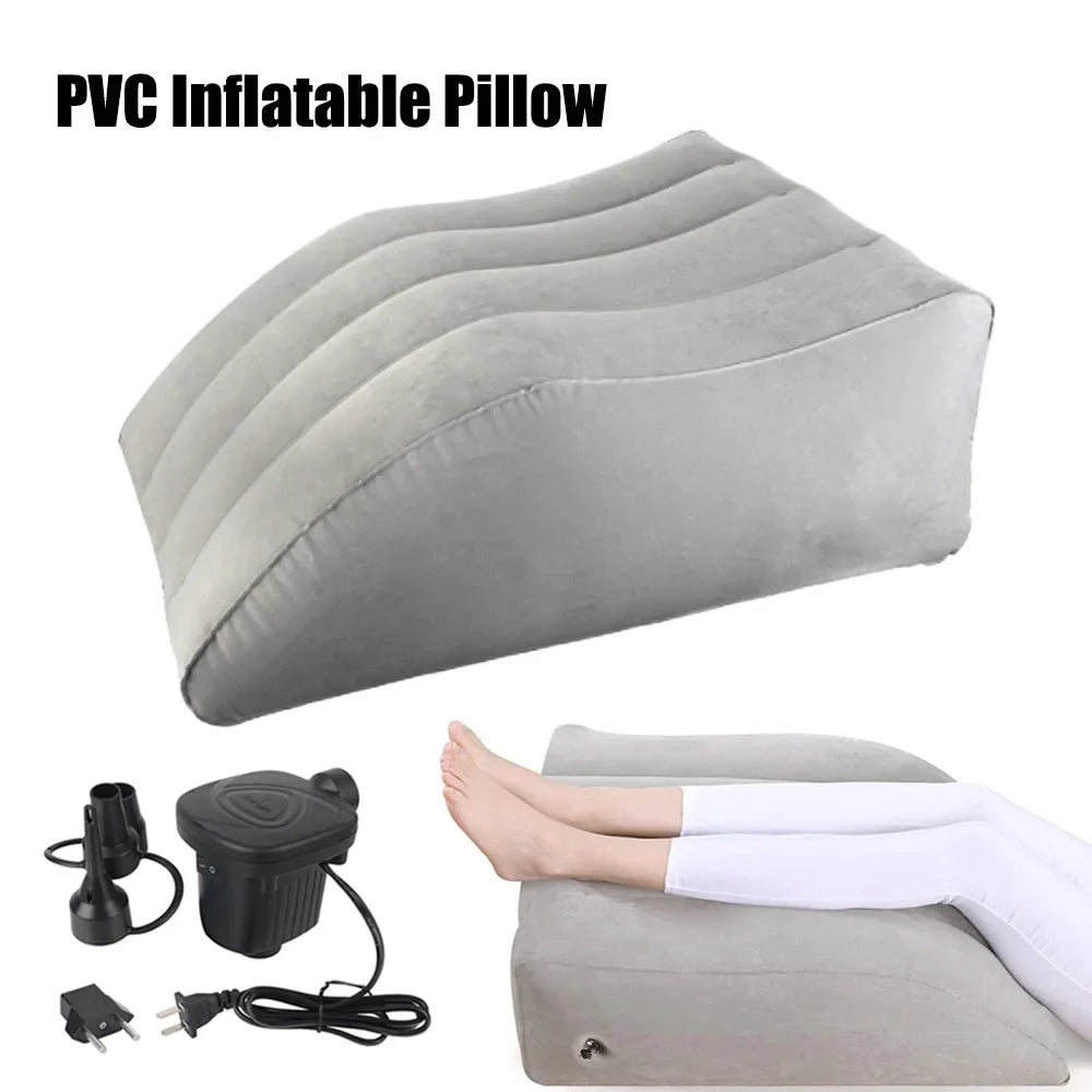 Inflatable Leg Elevation Pillow