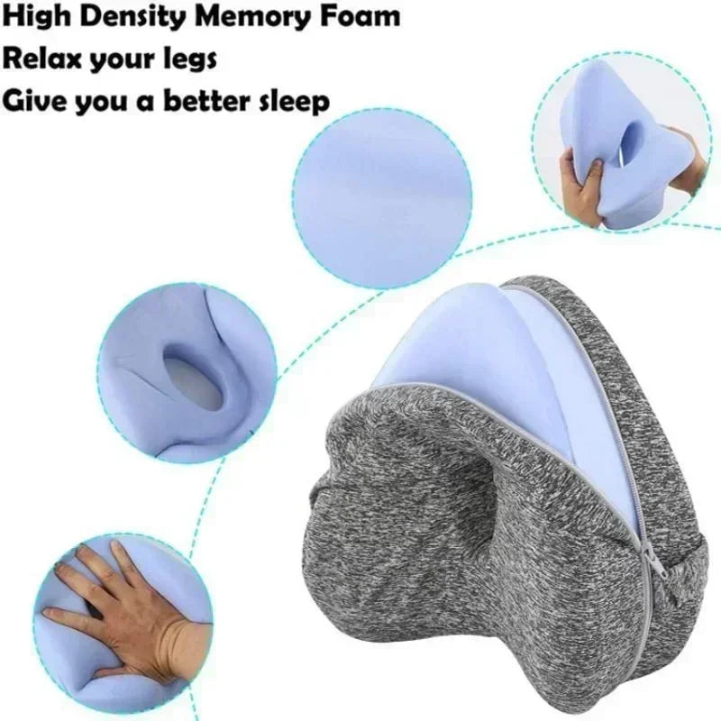 Memory Foam Knee Pillow for Side Sleepers