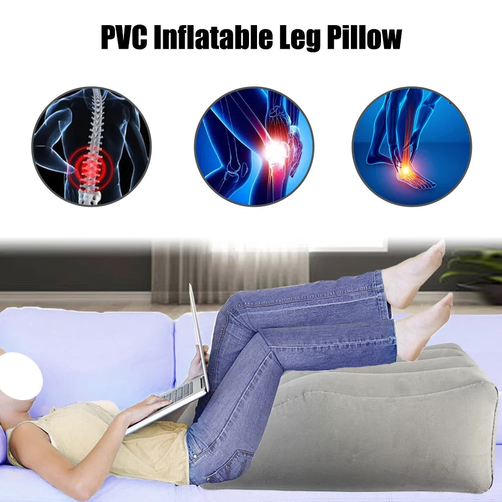 Inflatable Leg Elevation Pillow