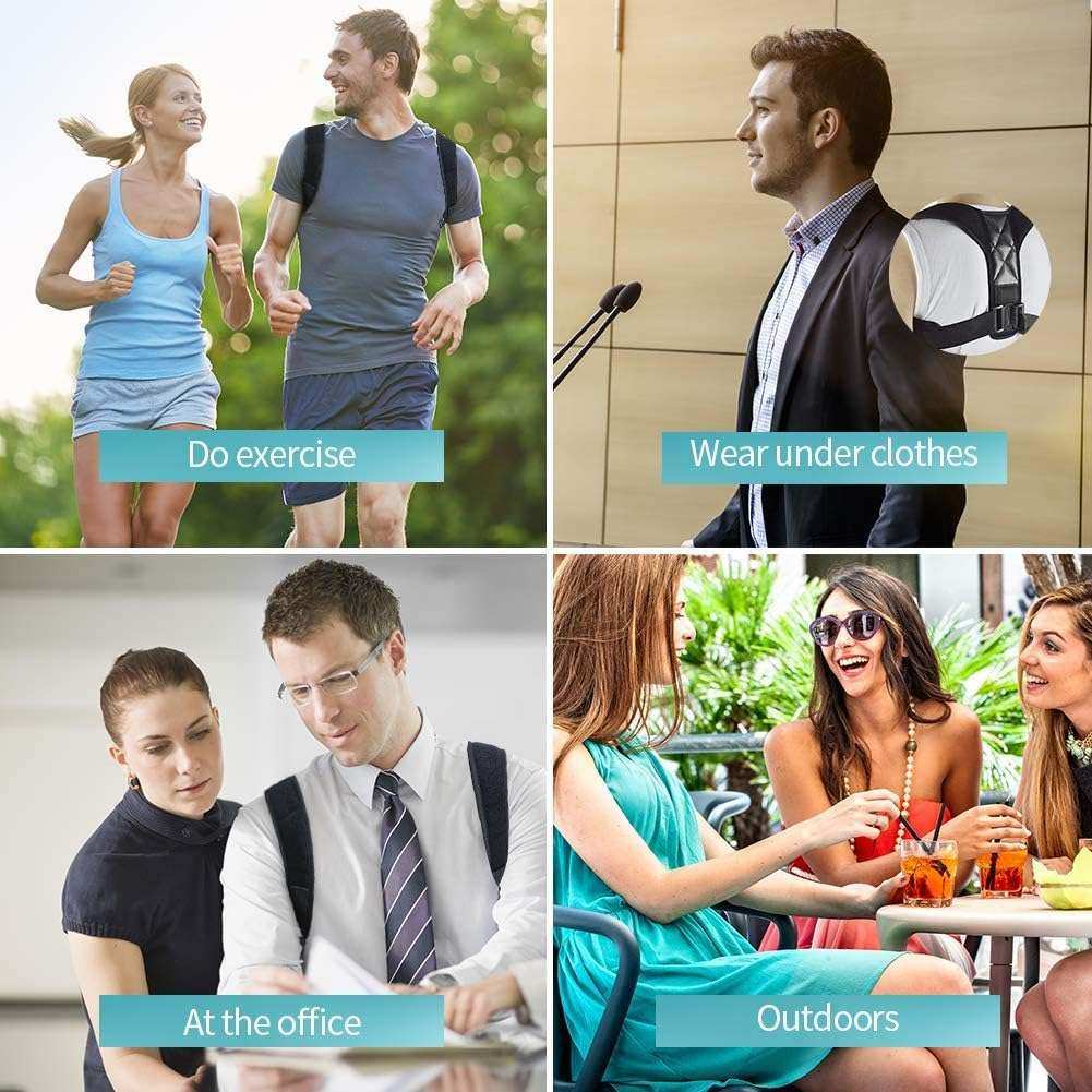 Very Simple Posture Corrector for Light Back Discomfort