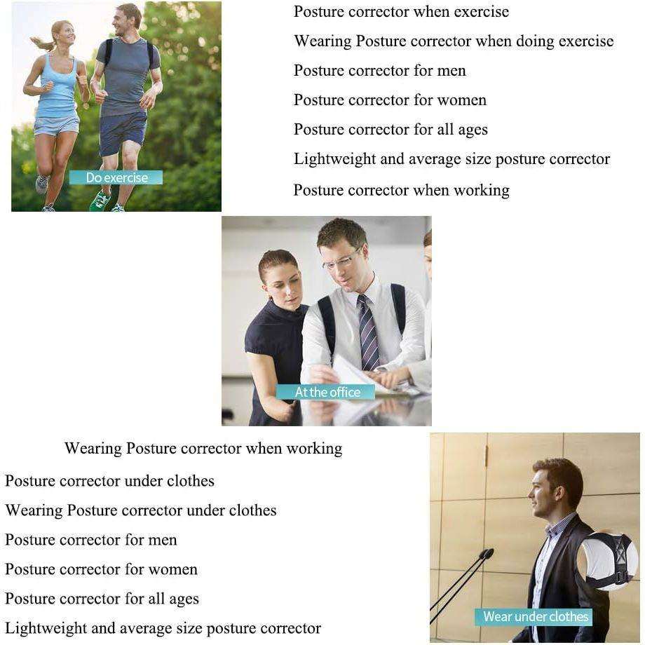 Very Simple Posture Corrector for Light Back Discomfort