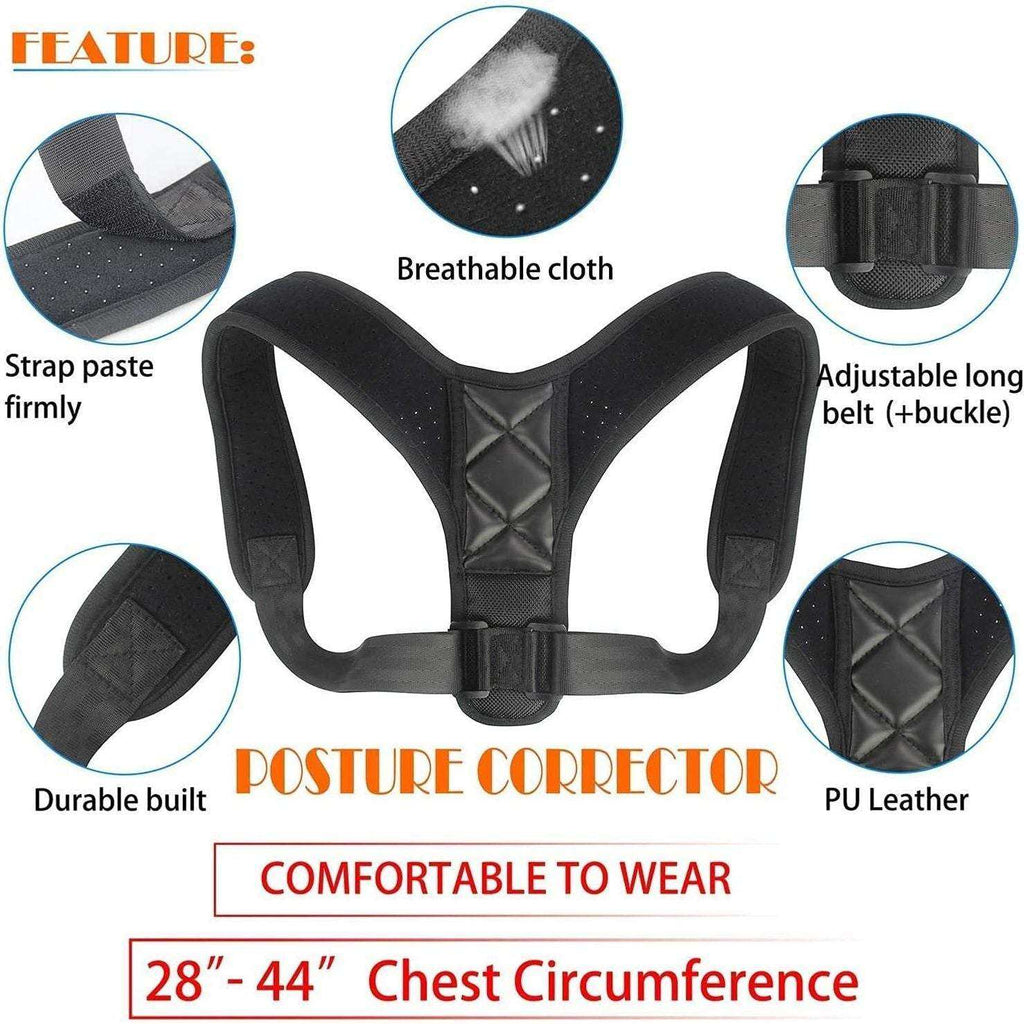 Very Simple Posture Corrector for Light Back Discomfort