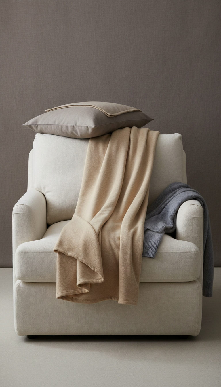 Weighted Blanket in Warm Sand
