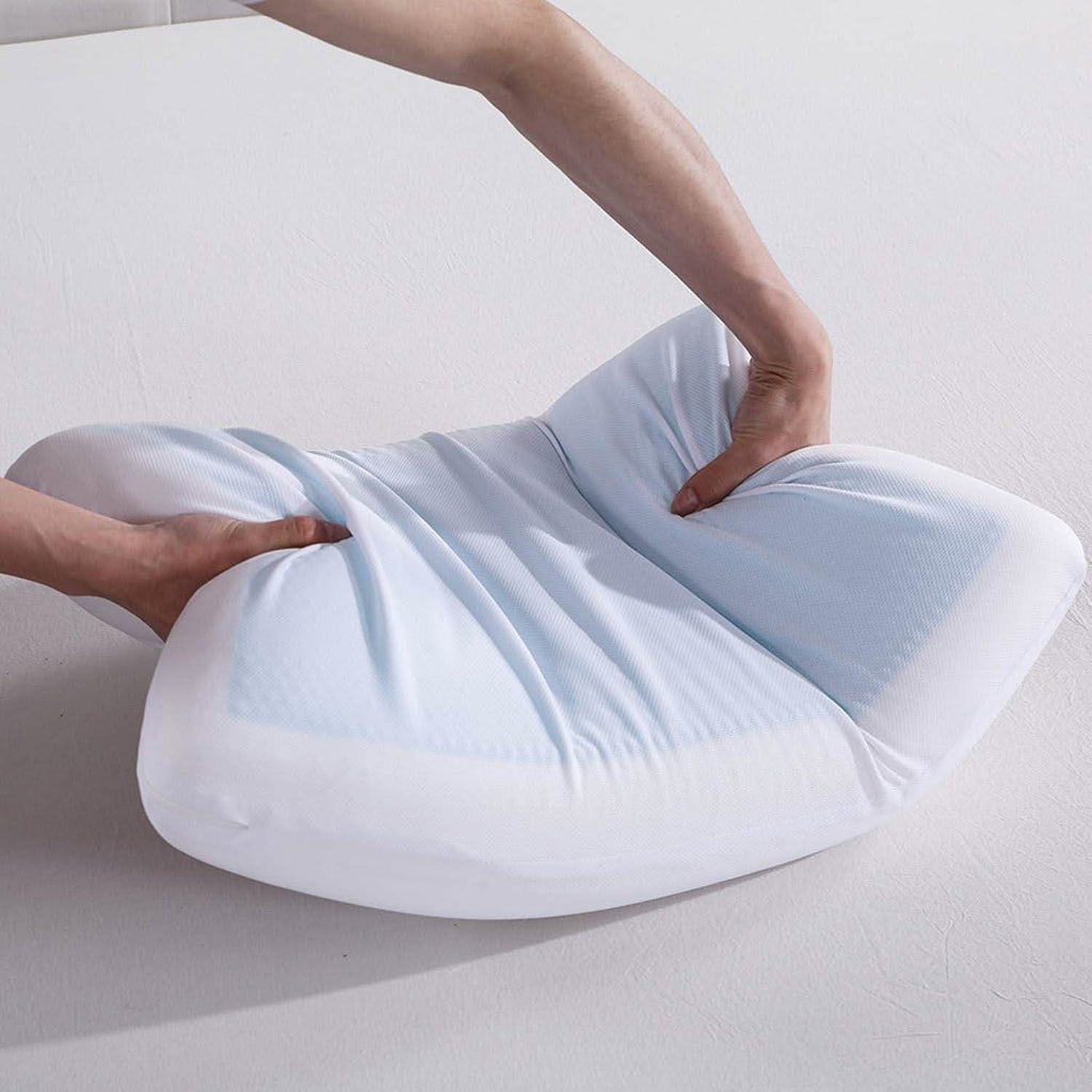 Comfort and Relax Reversible Memory Foam Gel Pillow - King