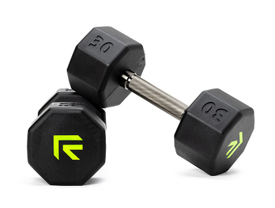 Octagonal Rubber Dumbbell