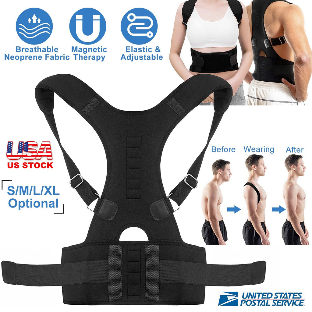 Posture Corrector for Lumbar, Shoulder Support, and Back Pain