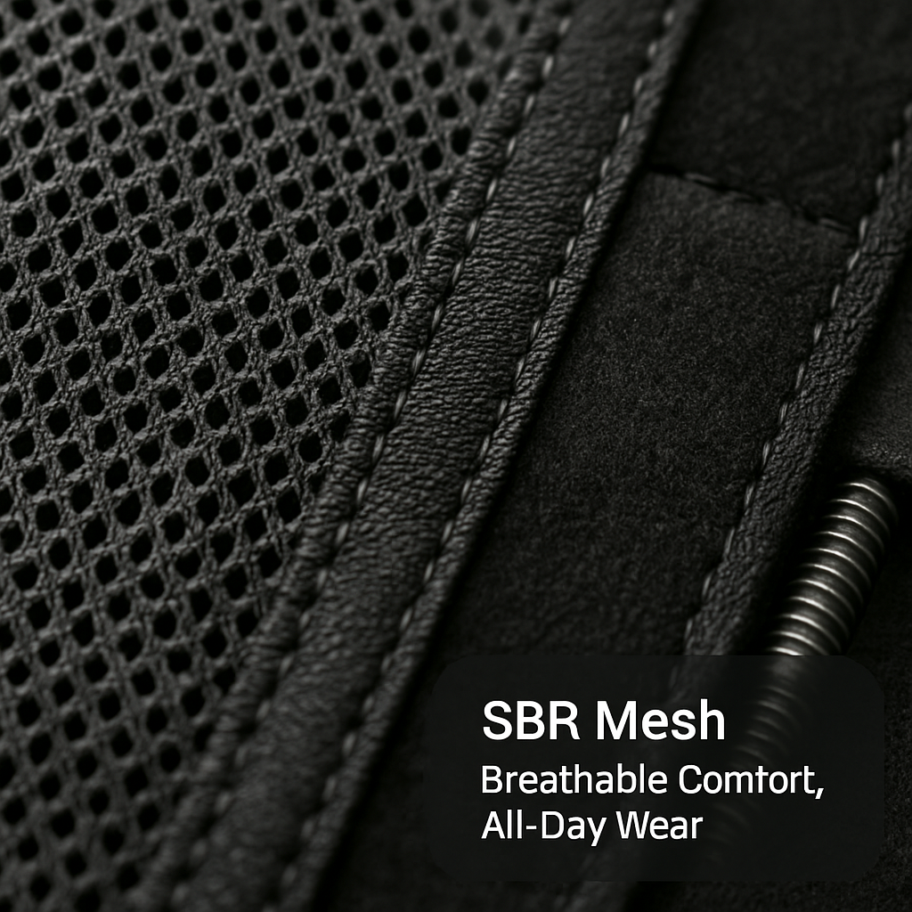 Back Support Brace with Breathable Mesh Lumbar Support