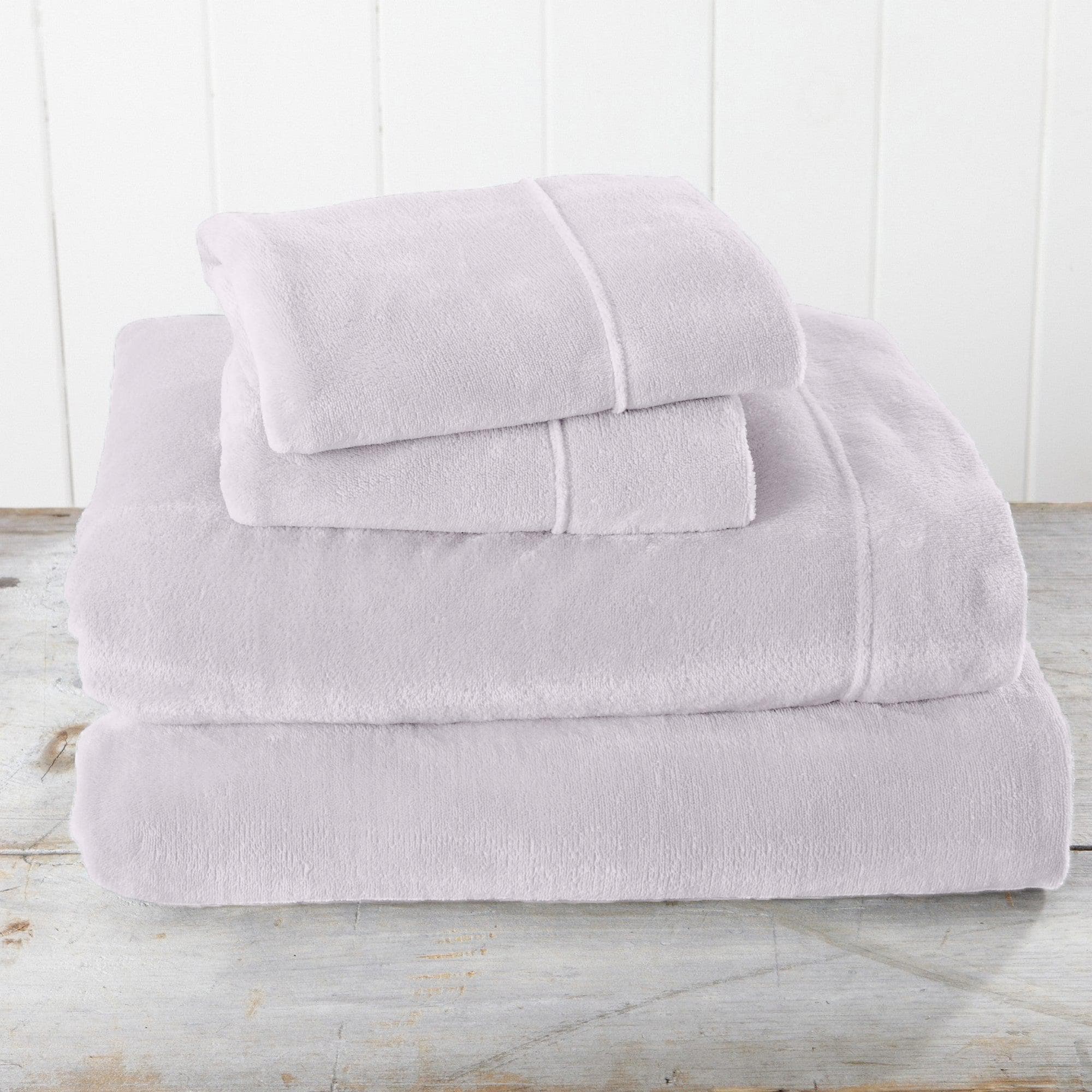 Solid Plush Sheet - Velvet Luxe Collection