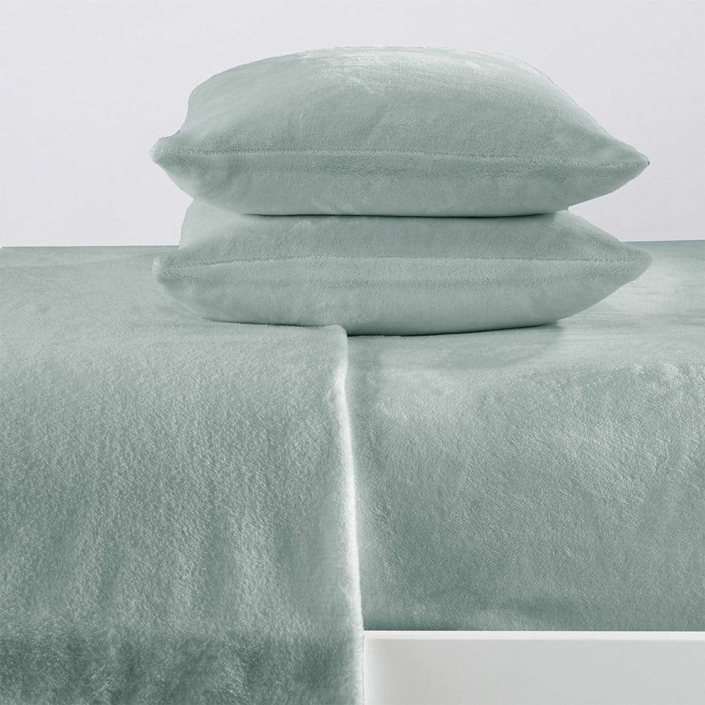Solid Plush Sheet - Velvet Luxe Collection