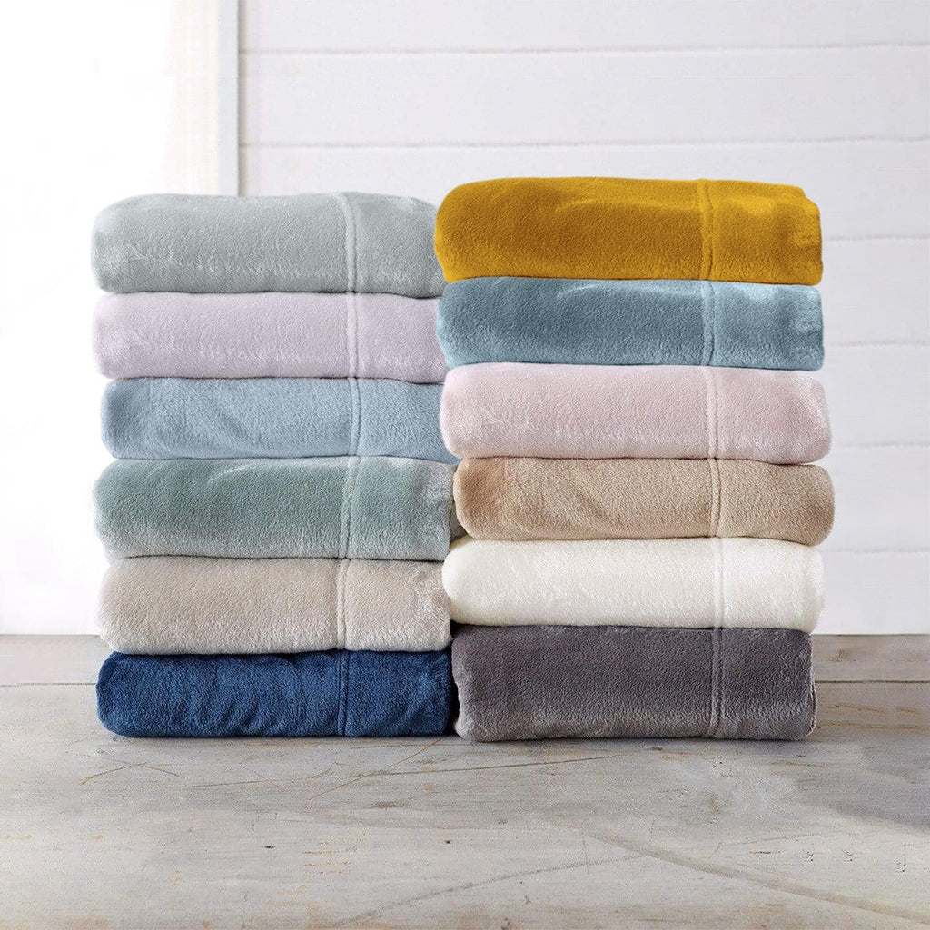 Solid Plush Sheet - Velvet Luxe Collection