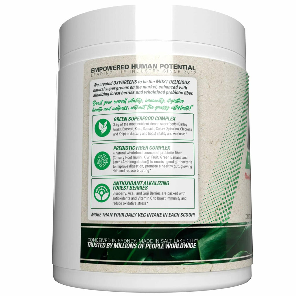 Bestby10/25 EHP Labs Oxygreens Super Greens Powder 30 Serve