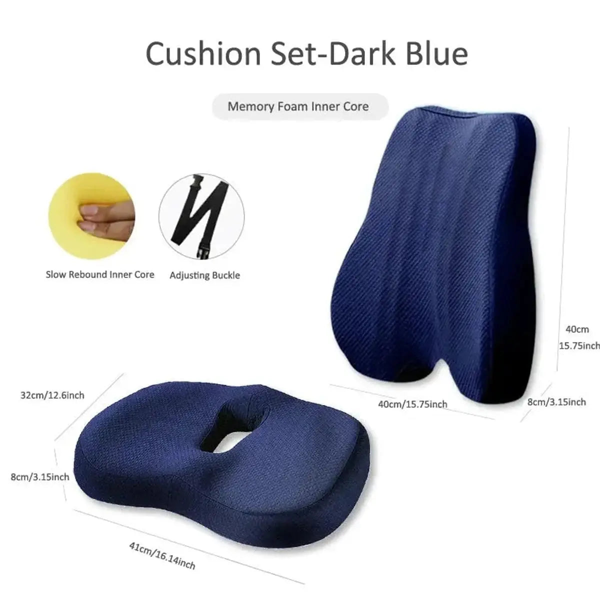 Lumbar Support Cushion for Car & Office