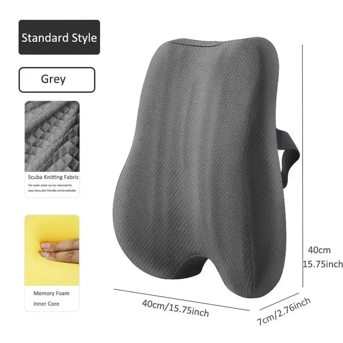 Lumbar Support Cushion for Car & Office