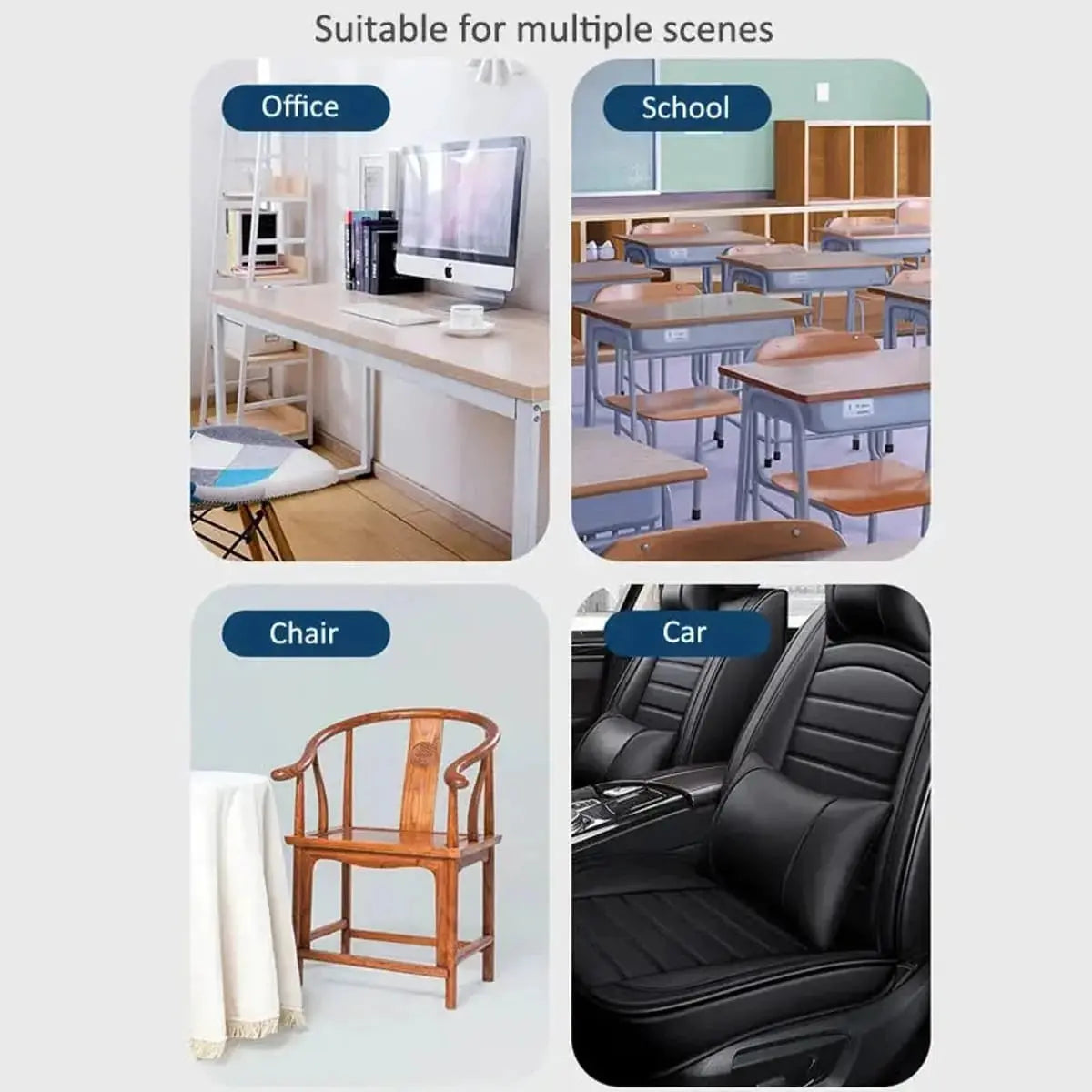 Lumbar Support Cushion for Car & Office