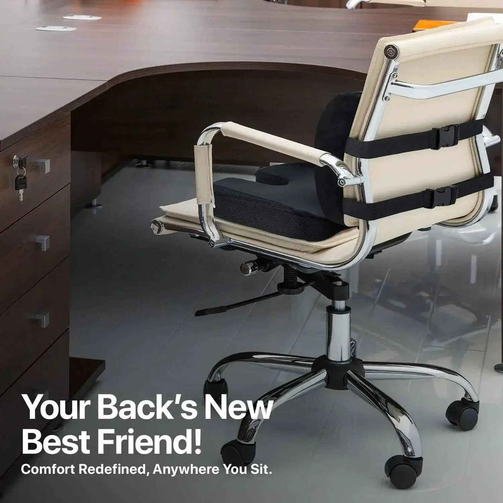 Ergonomic Memory Foam Cushion Set